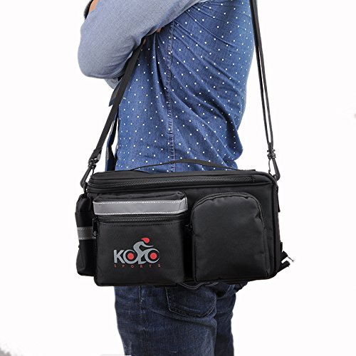 Convertible Waterproof Bike Panniers with Shoulder Strap