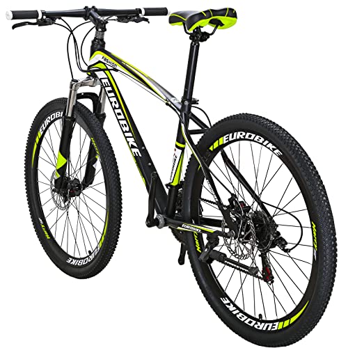 27.5" EUROBIKE Mountain Bike - 21 Speed Disc Brakes
