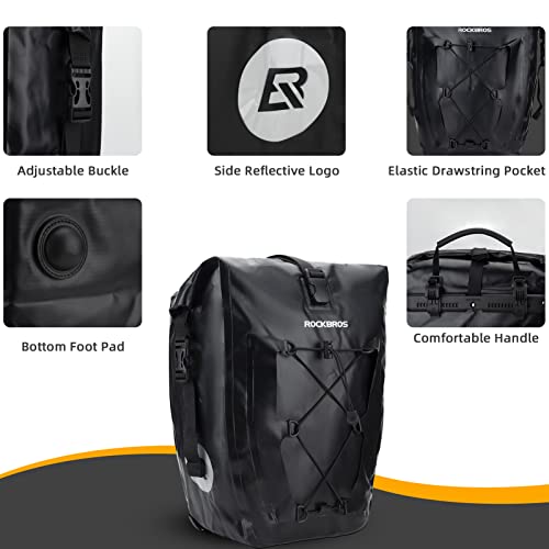 Waterproof Bike Rear Panniers for Cycling