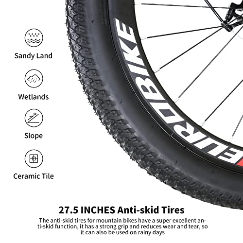 27.5" EUROBIKE Mountain Bike - 21 Speed Disc Brakes