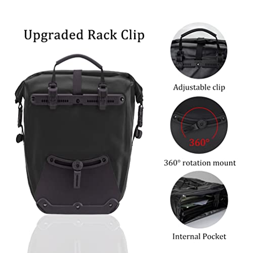 Waterproof Bike Rear Panniers for Cycling