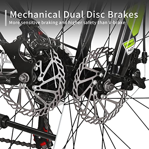 27.5" EUROBIKE Mountain Bike - 21 Speed Disc Brakes