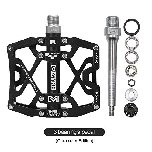 Colorful CNC Mountain Bike Pedals - Strong & Sealed