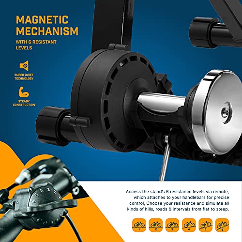 Portable Magnetic Bike Trainer for Indoor Cycling