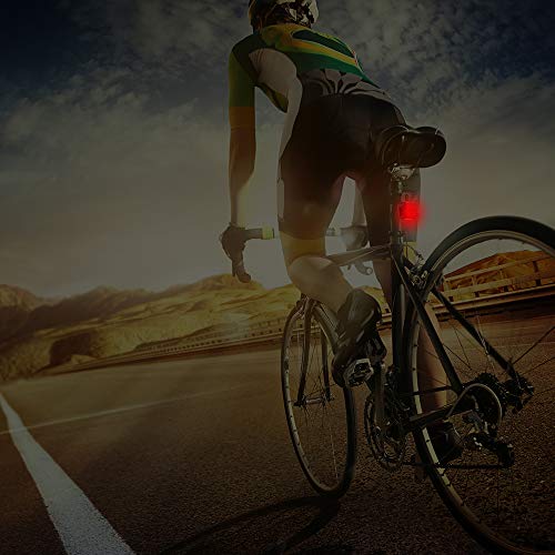 Akale Bike Lights Set, Rechargeable, Waterproof, 4 Modes