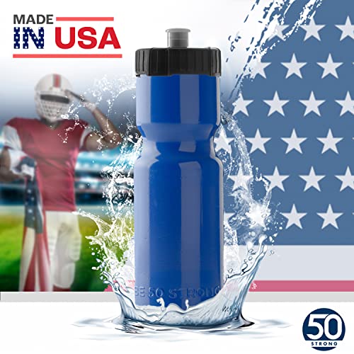 6-Pack BPA-Free Water Bottles for Cycling