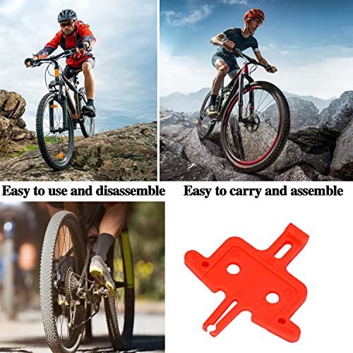 6PCS Bicycle Brake Pads Spacer Hydraulic Disc Brake Pads Spacer Hydraulic Bike Brake Pad Spreader Cycling Repair Instert Tools for Shimano, MTB, Road Bike