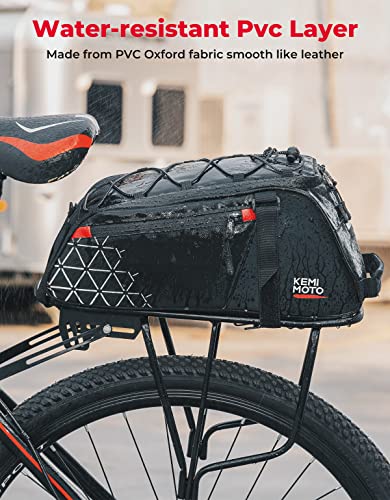 KEMIMOTO PVC Rear Rack Trunk Bag - 8L