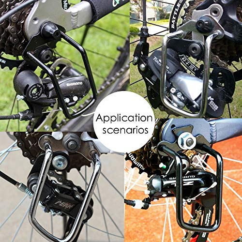 Adjustable Carbon Rear Derailleur Chain Stay Protector