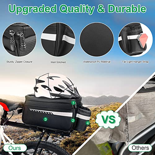 Insulated Bike Rear Rack Cooler Bag - 10L
