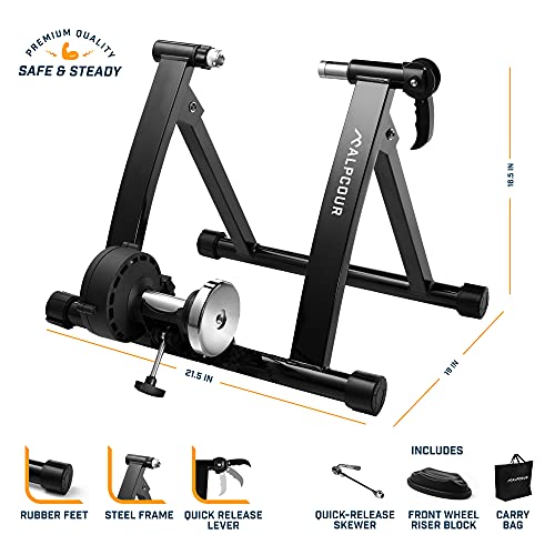 Portable Magnetic Bike Trainer for Indoor Cycling