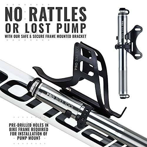 Mini Bike Pump with Gauge - 100 Psi