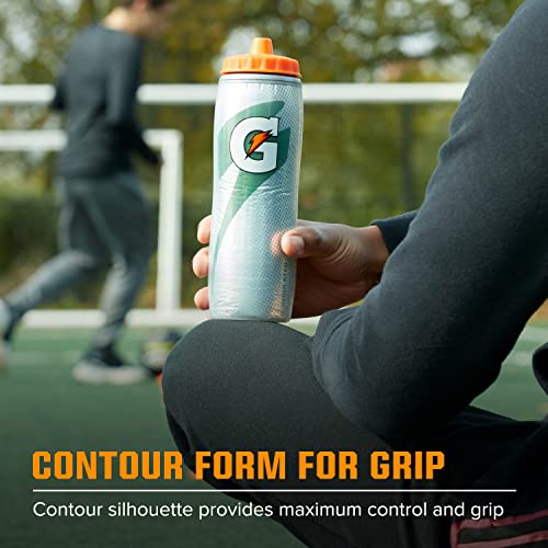 30oz Gatorade Insulated Squeeze Bottle - Silver