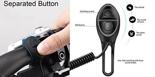 USB Rechargeable Electric Bike Horn - 120db