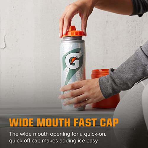 30oz Gatorade Insulated Squeeze Bottle - Silver