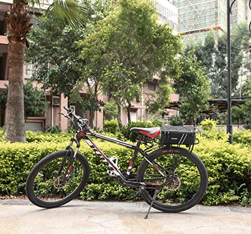 Insulated Rear Bicycle Trunk with Shoulder Strap