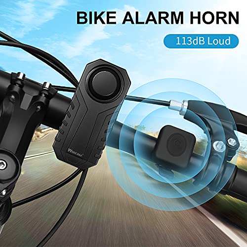 Wireless Anti-theft Bike Alarm and Horn