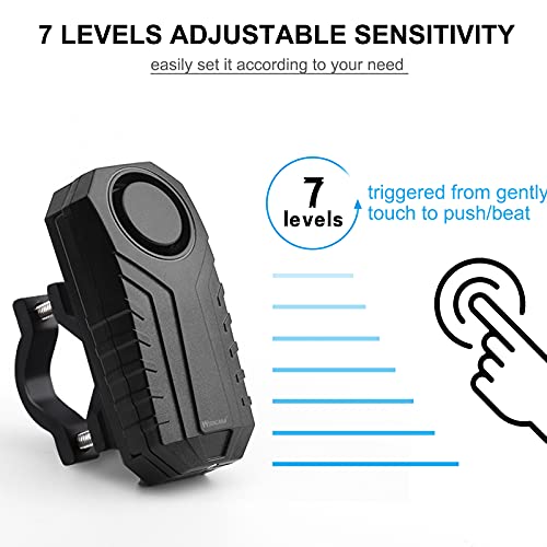 Wireless Anti-theft Bike Alarm and Horn