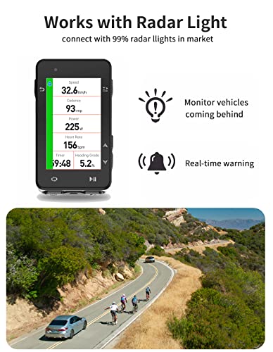 Dynamic GPS Cycling Computer with Performance Monitoring