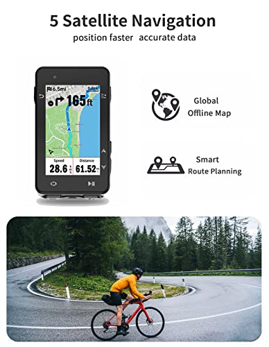 Dynamic GPS Cycling Computer with Performance Monitoring