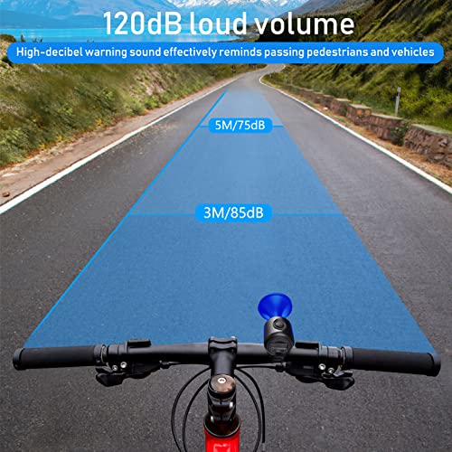 120dB Waterproof Bike Horn for Mountain/Road use