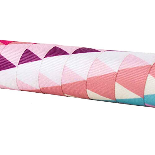 Serfas Ribbon Bicycle Handle Bar Tape (Reds/Pinks/Light Blue/Cream Triangles)