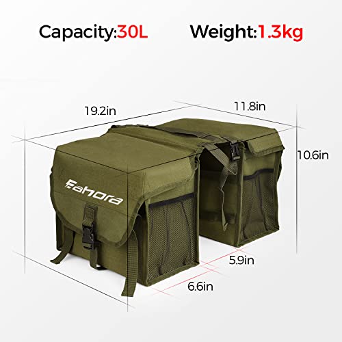Waterproof Rear Bike Pannier with Large Capacity