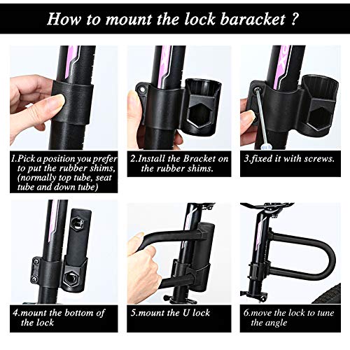 KASTEWILL Anti-Theft Combination Bike Lock