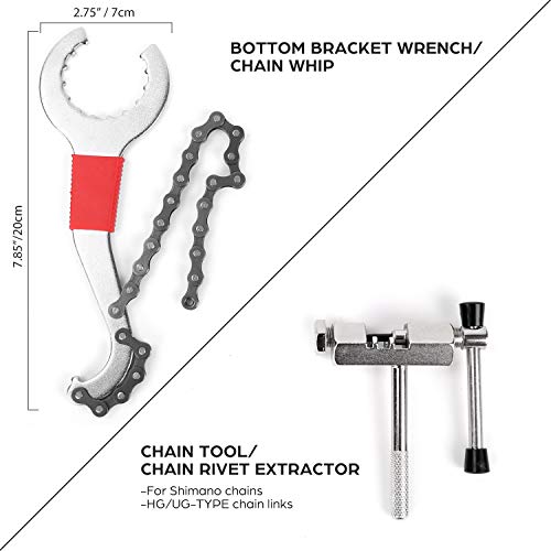 Odoland Bike Maintenance Tool Set, 26 in 1