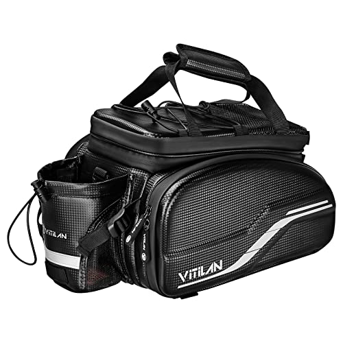 Waterproof Bike Rack Pannier with Rain Cover