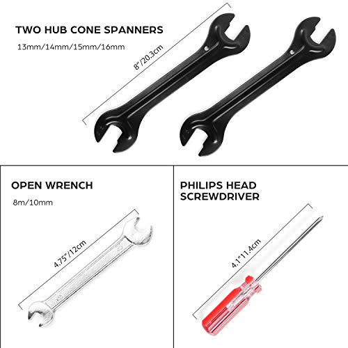 Odoland Bike Maintenance Tool Set, 26 in 1