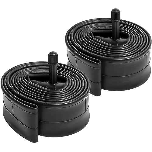 2 Pack 24" Bike Tubes 24 x 2.125/2.4 AV32mm Valve 24" Bicycle Tubes Compatible with 24 x 2.125 24 x 2.20 24 x 2.25 24x2.30 24 x 2.35 24 x 2.40 Mountain Bike Tire Tubes