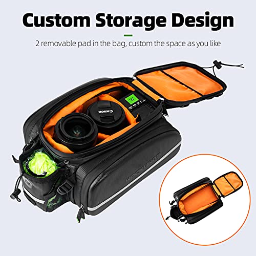 Waterproof Carbon Trunk Bag for Bikes