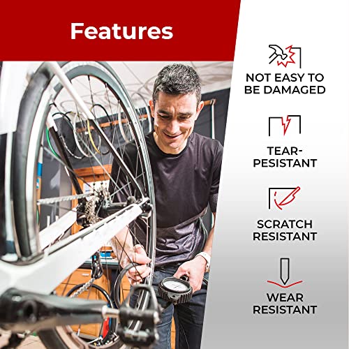 Fincci Bike Inner Tube 700x35c / 32c / 38c - Schrader Valve Inner Tubes 48mm for Cycle Bicycle Bike Tire - Pack of 2