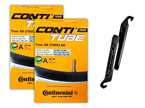 Continental Tour 28 700x32-47 40mm Schrader Valve - 2 Pack w/Levers