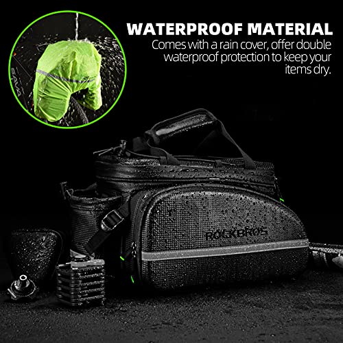 Waterproof Carbon Trunk Bag for Bikes