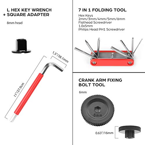Odoland Bike Maintenance Tool Set, 26 in 1