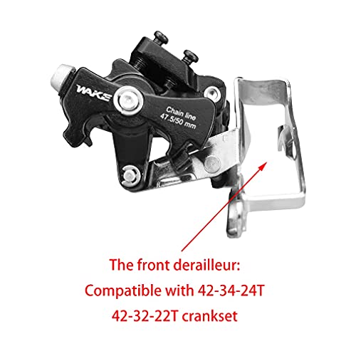 CYSKY 3-Speed Front Derailleur for MTB & Road