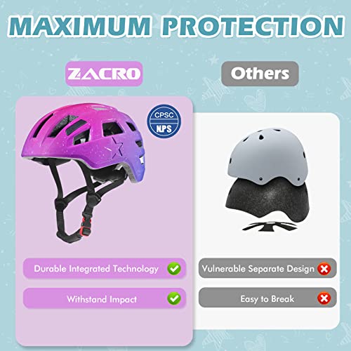 Youth Cycling Helmet with Reflective Stickers