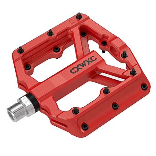 Lightweight Nylon Fiber MTB Pedals with Anti-Skid Nails
