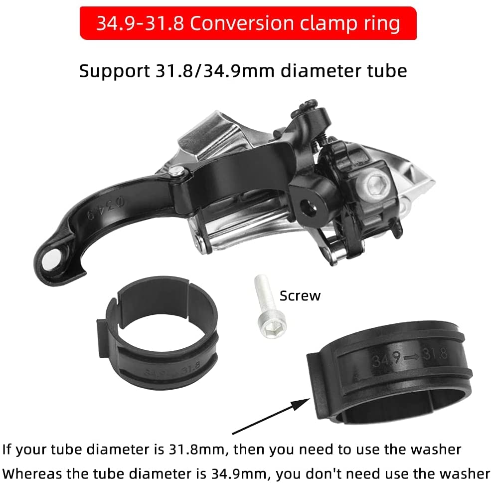 CYSKY 3-Speed Front Derailleur for MTB & Road
