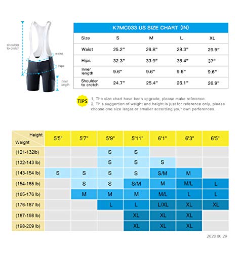 Santic Men's Breathable 4D Padded Bib Shorts