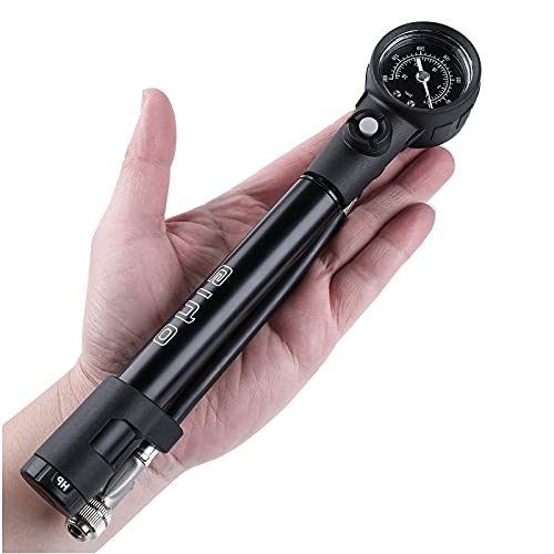 Mini 2-in-1 Bike Pump with Pressure Gauge