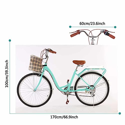 Women's 7-Speed Hybrid Cruiser Bike, Multiple Colors