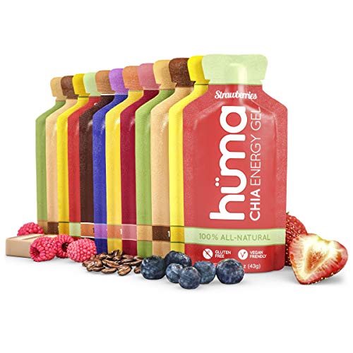 12-Pack Huma Chia Energy Gels - Endurance Fuel