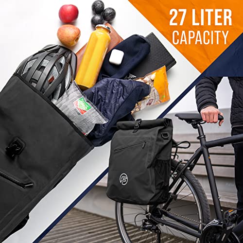 3in1 Waterproof Bike Bag with Backpack