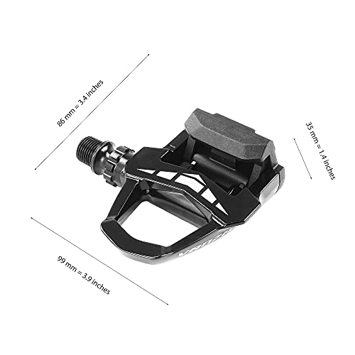 Venzo Road Bike Clipless Pedals Compatible with Shimano