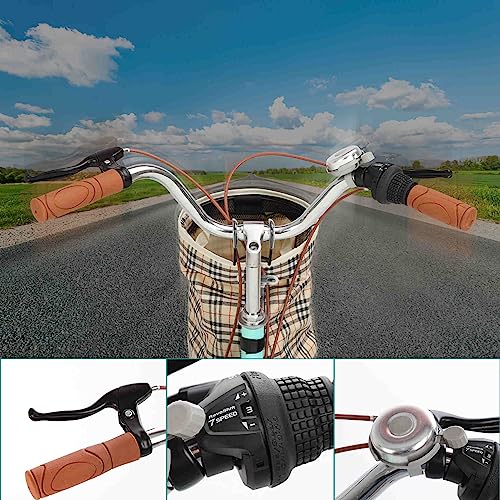 Women's 7-Speed Hybrid Cruiser Bike, Multiple Colors