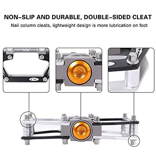 Sealed Bearing Aluminium Bike Pedals for MTB/Road