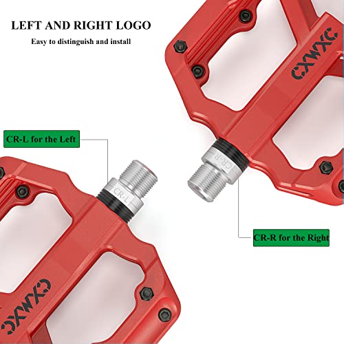 Lightweight Nylon Fiber MTB Pedals with Anti-Skid Nails